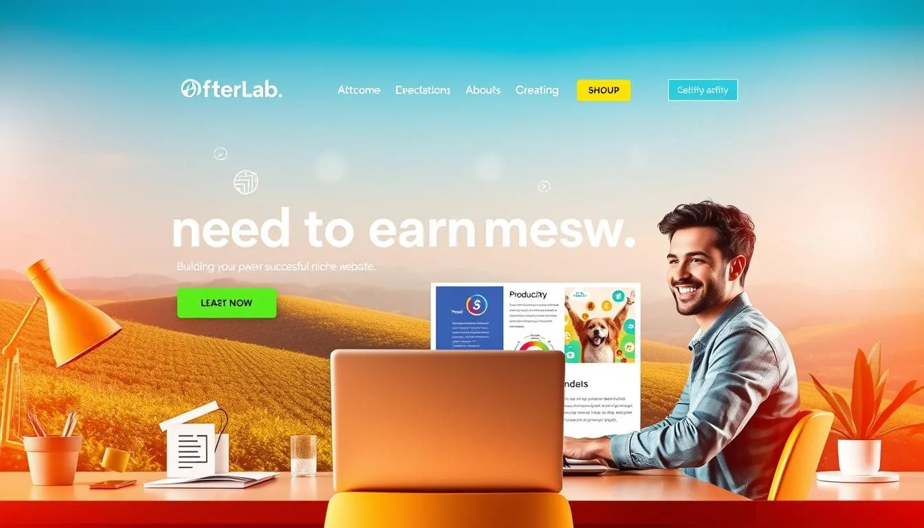 Start Your Online Journey: build a niche website with OfferLab